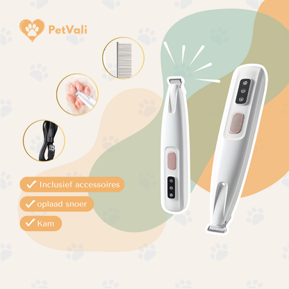 Petvali Pawsmooth Groomer | Professionele Precisie Trimmer voor Huisdieren