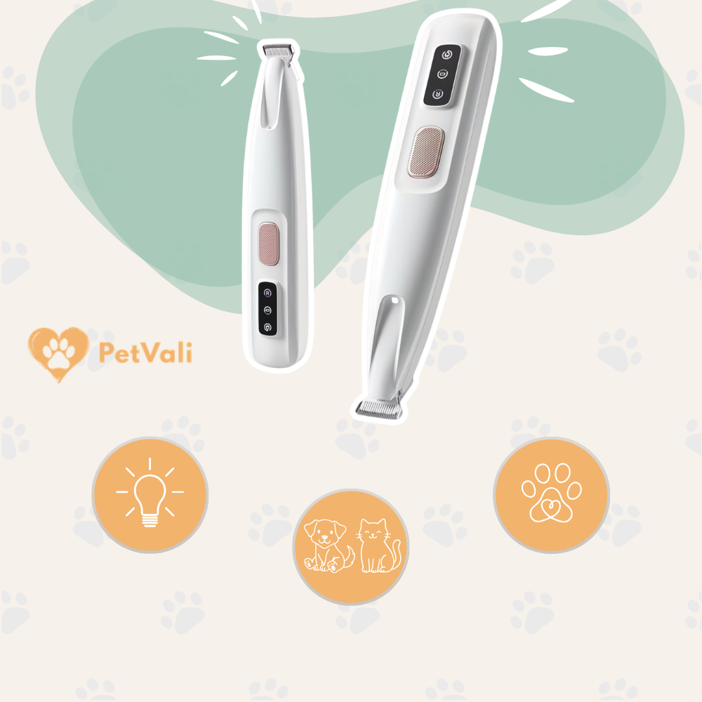 Petvali Pawsmooth Groomer | Professionele Precisie Trimmer voor Huisdieren